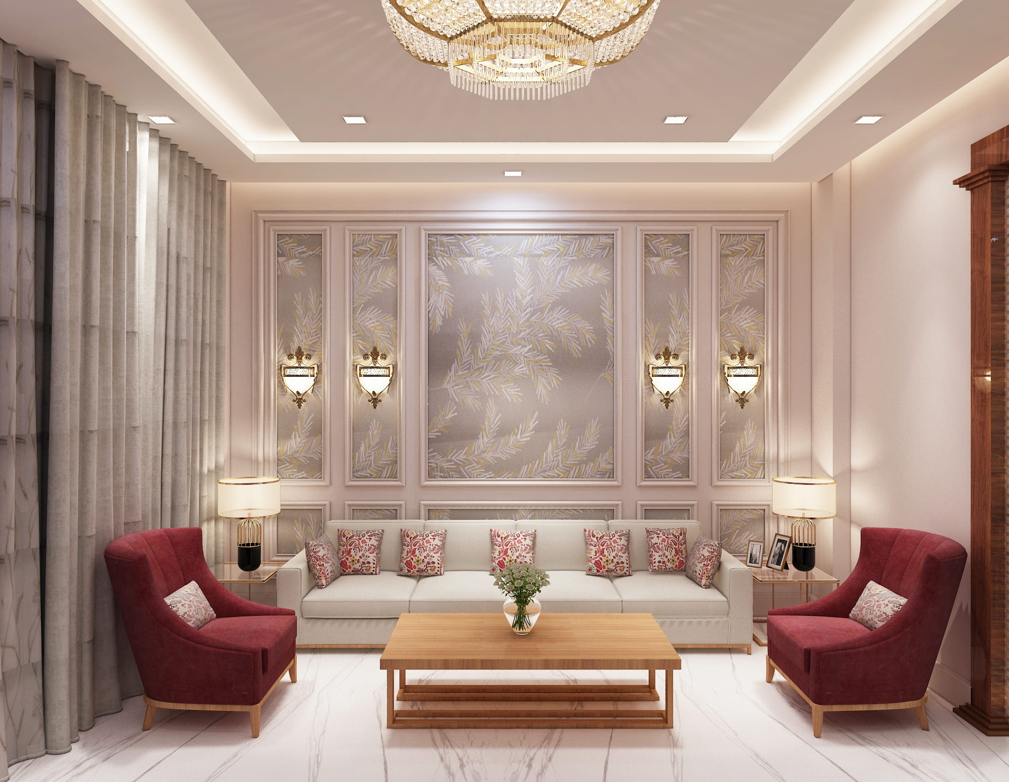 Classic Wainscot Lounge