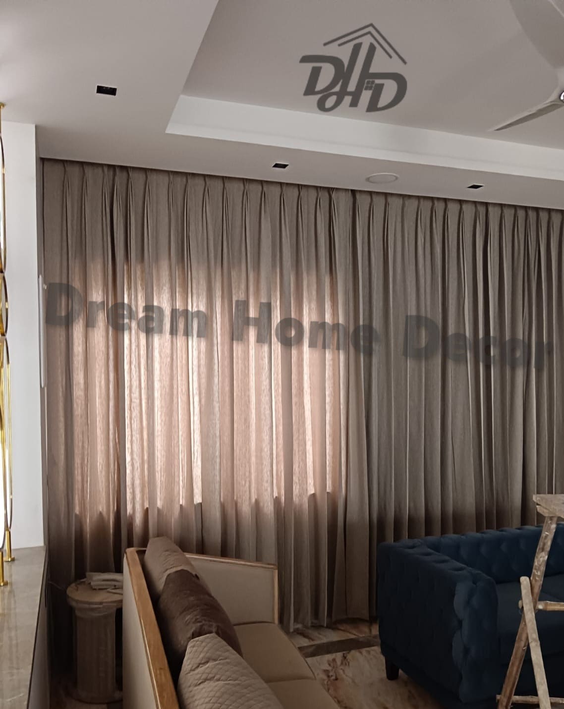 Sheer Linen Drapery