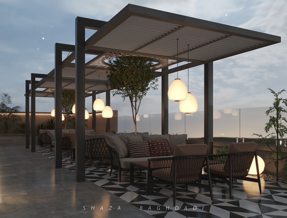Pergola Terrace Lounge