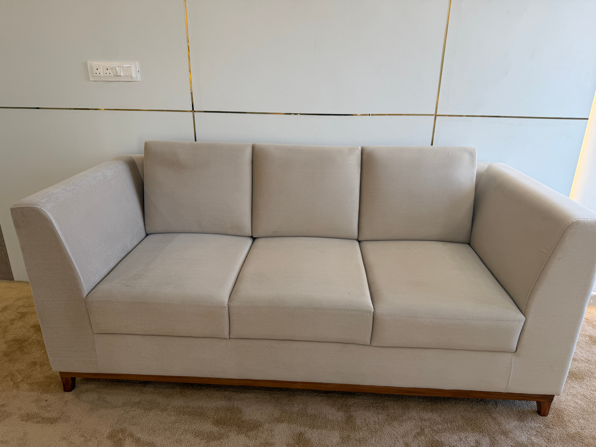 Bespoke Beige Sofa