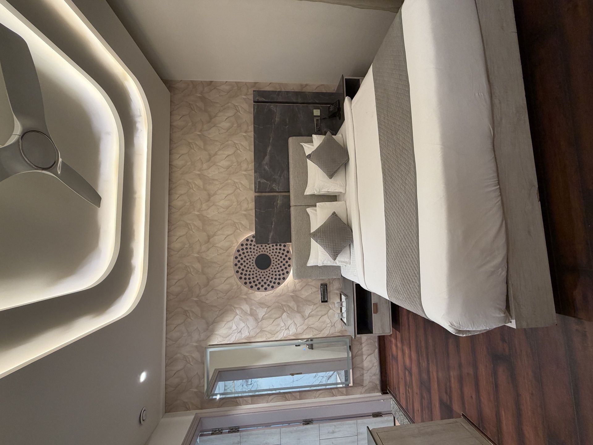 Marble Wave Bedroom